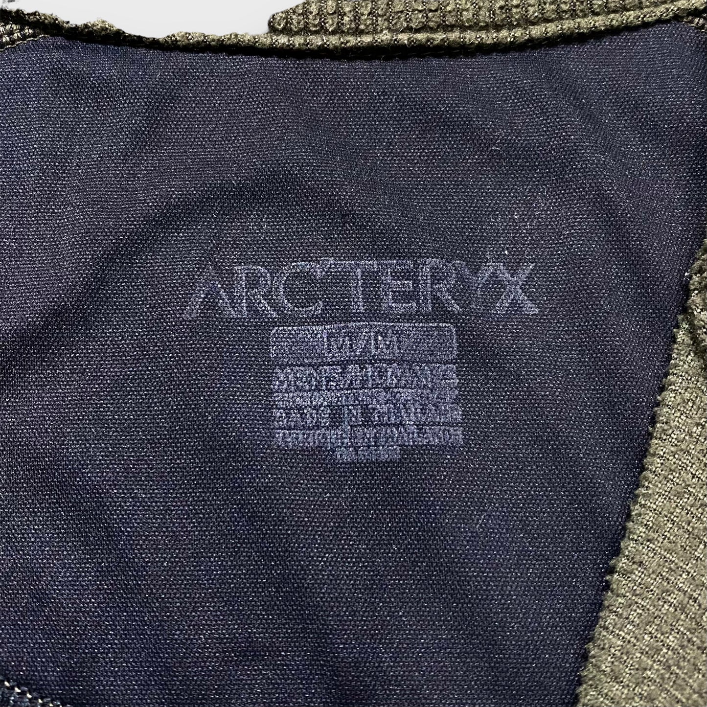 00's "Arc'teryx" Half zip thermal top