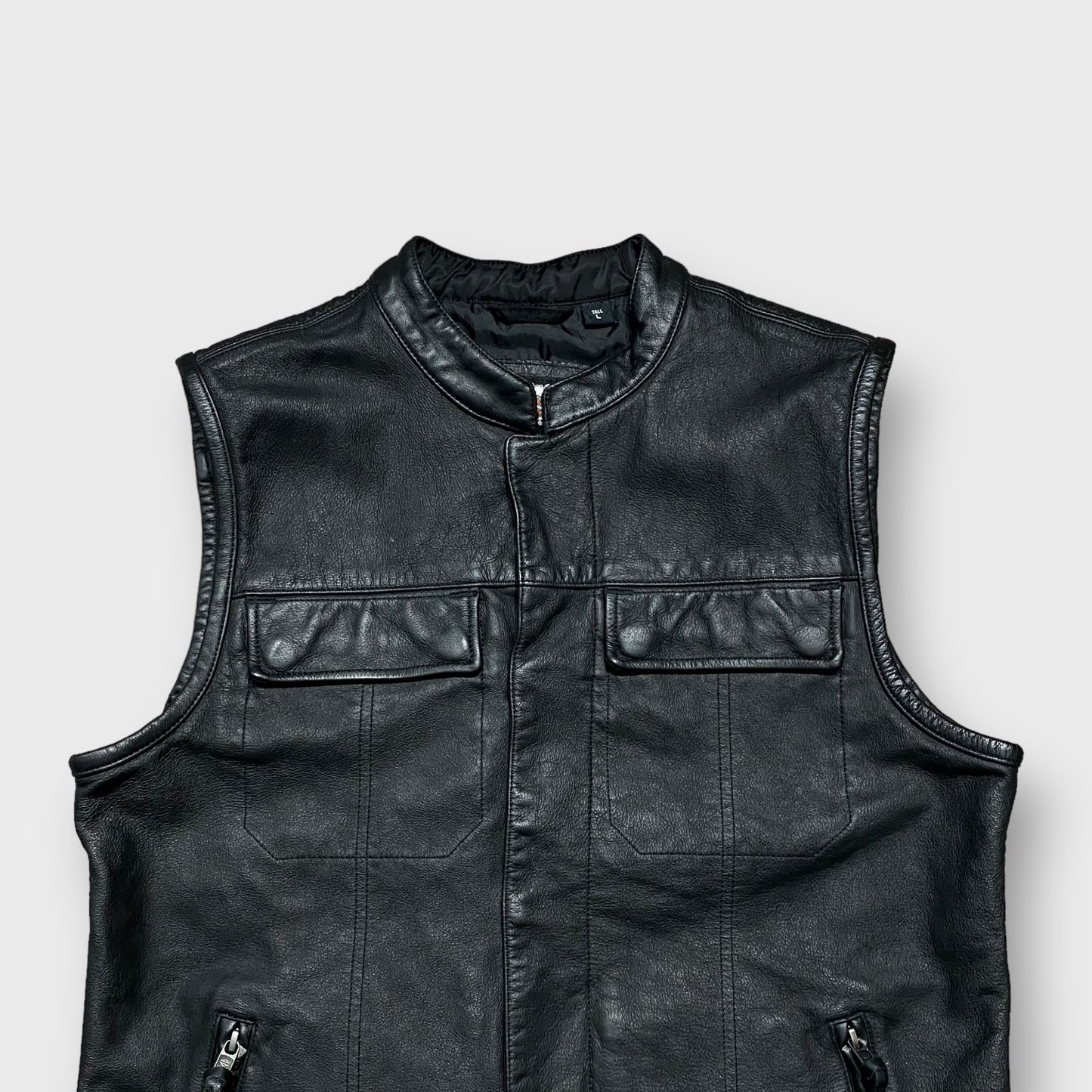 00's "Harley-Davidson" Lethear vest