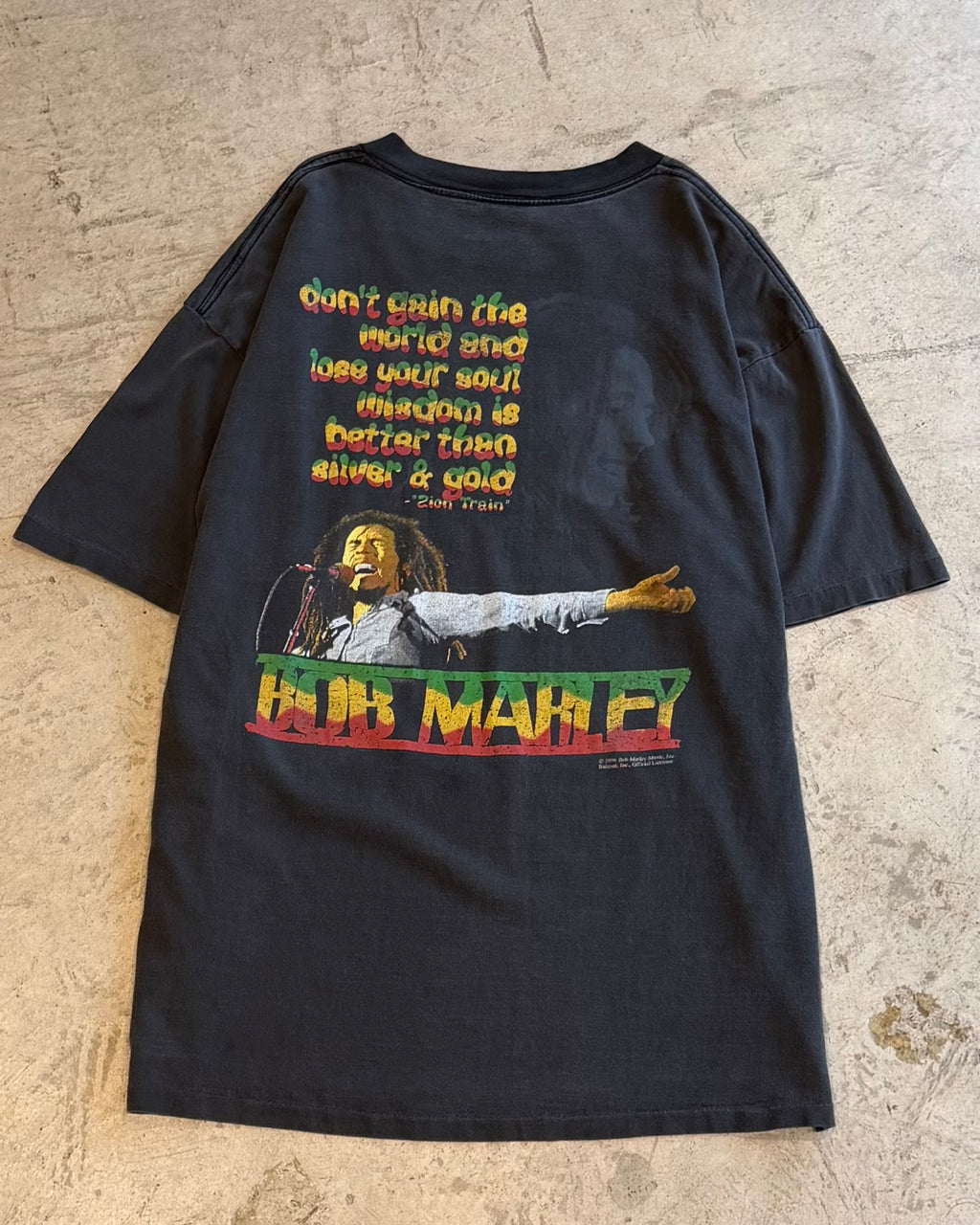 90’s “Bob Marley” artist t-shirt X-LARGE