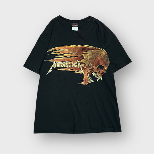 90’s METALLICA
“flame skull”pushead t-shirt