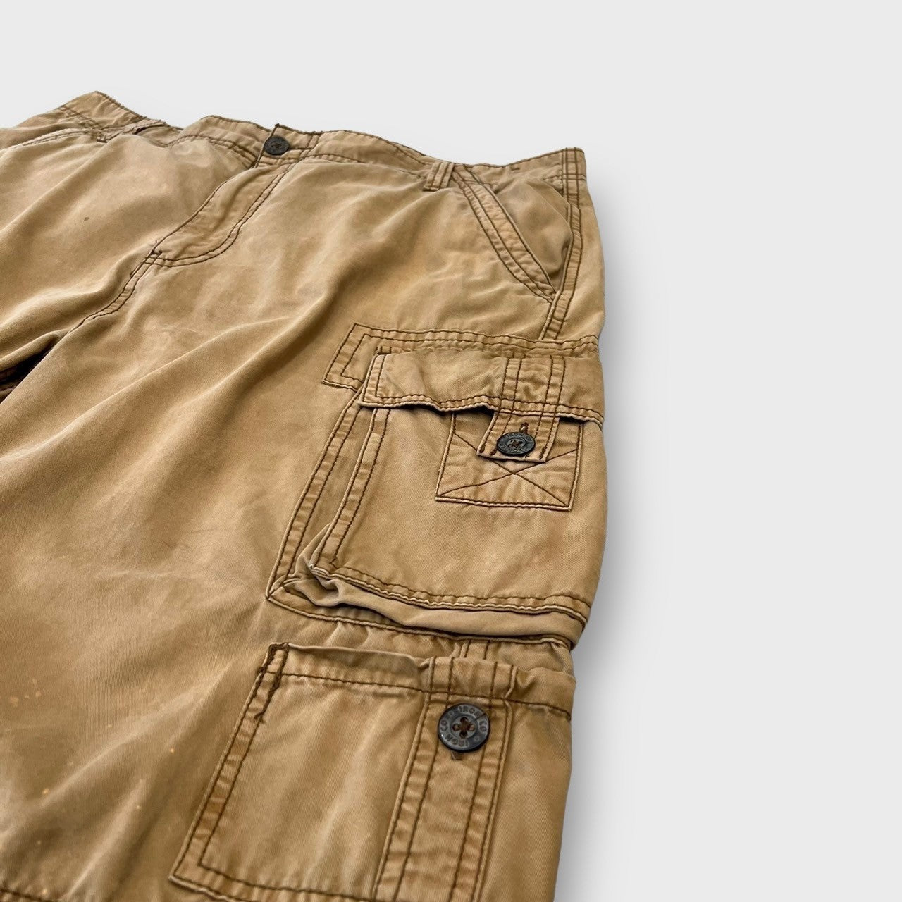 90's "IRON Co."
Cargo half pants