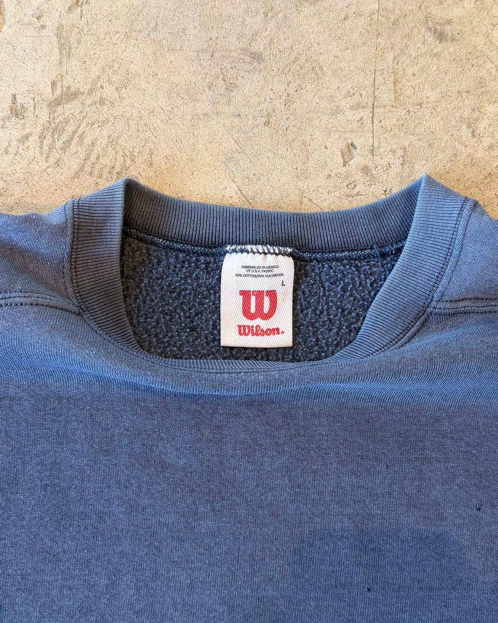 90’s “Wilson” faded sweat LARGE