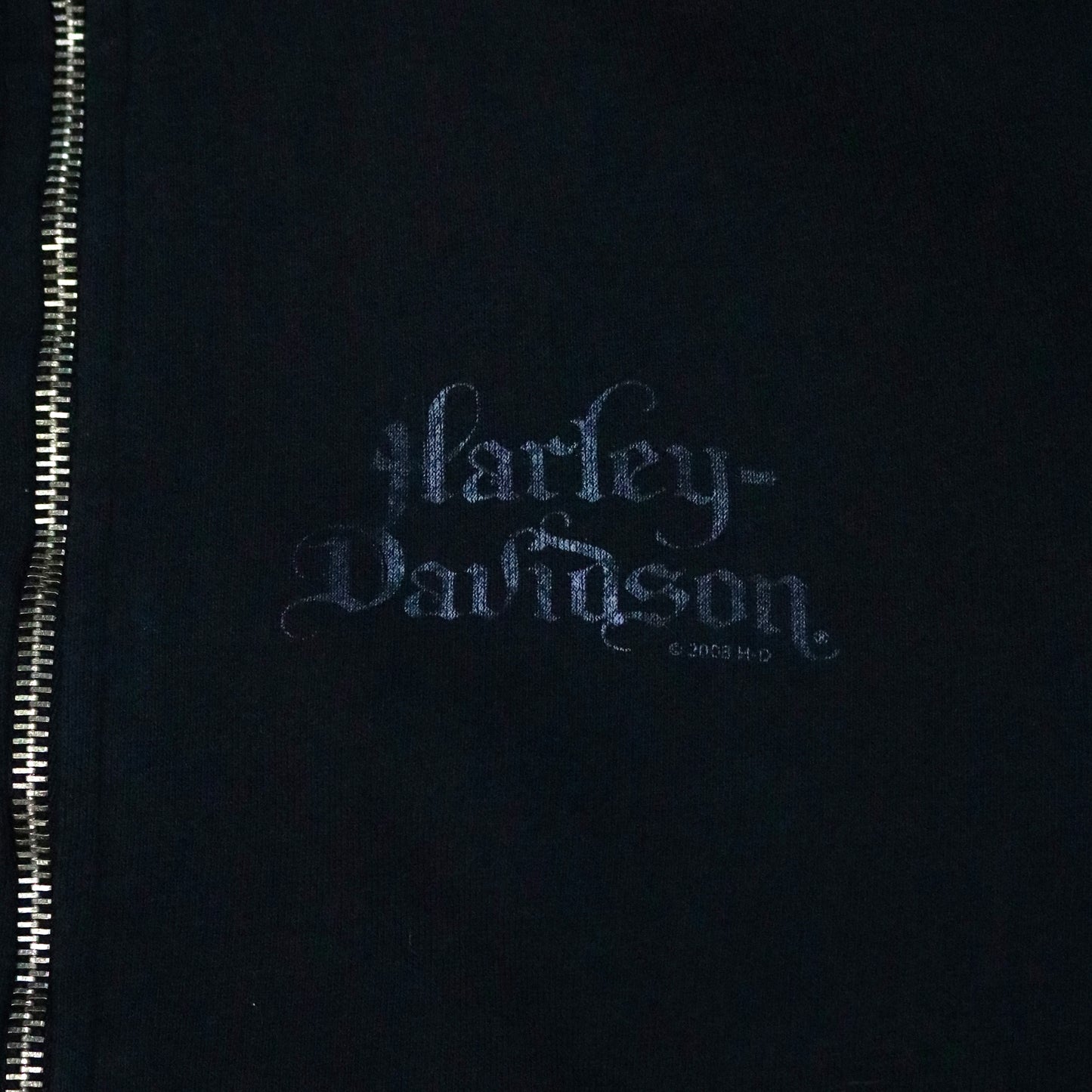 00's "HARLEY-DAVIDSON" Cotton track jacket