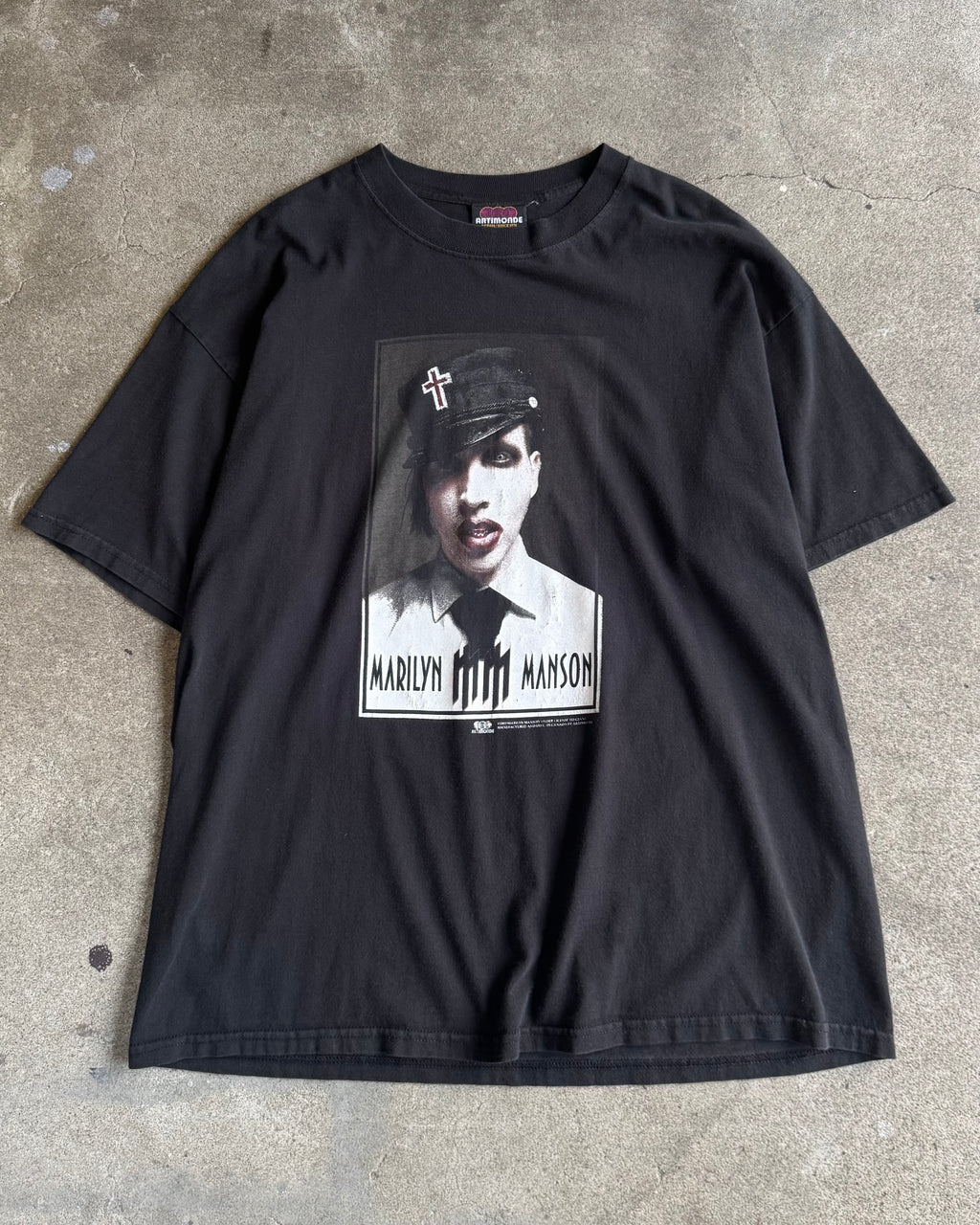 00’s “Marilyn Manson” band t-shirt X-LARGE
