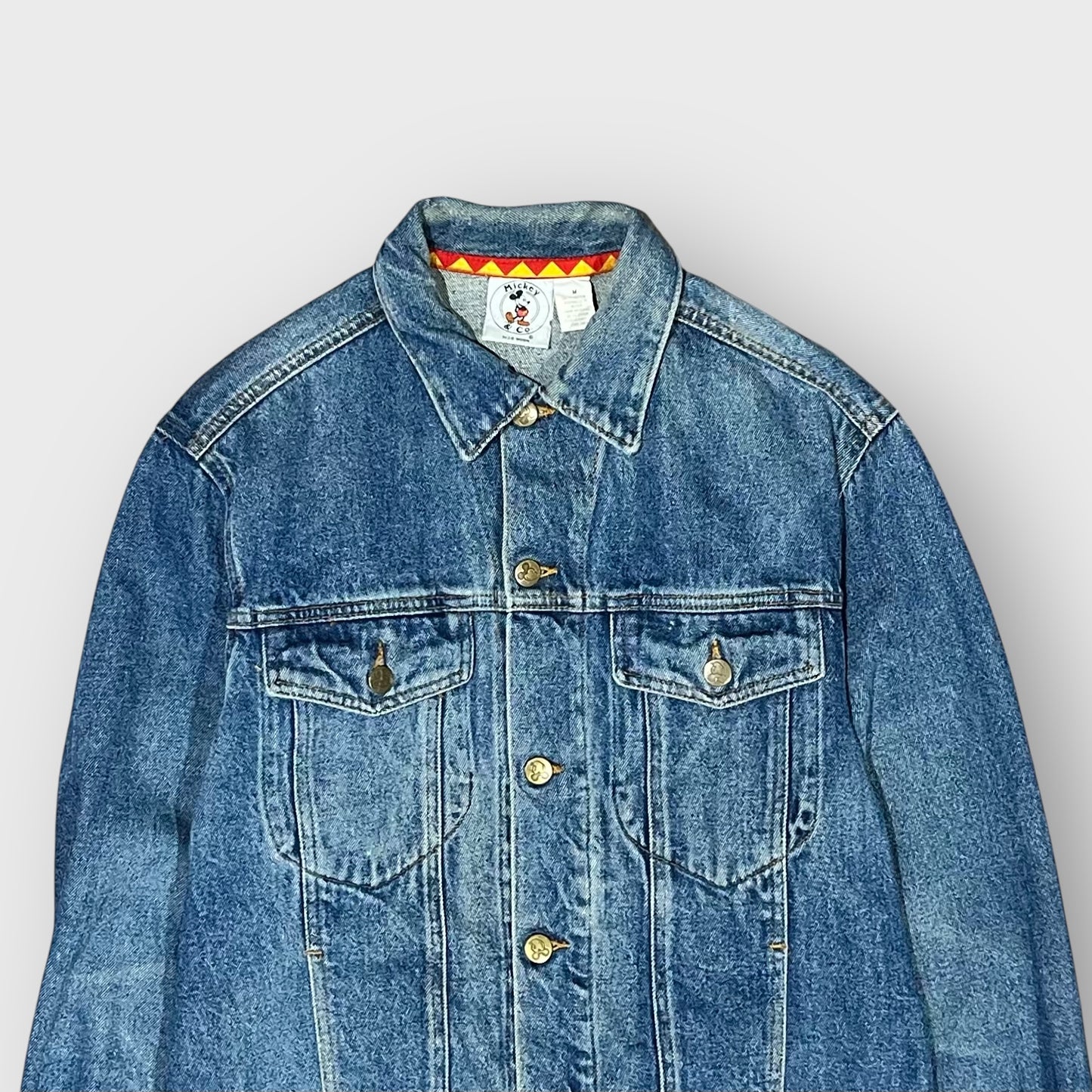 90’s Disney
back design denim jacket