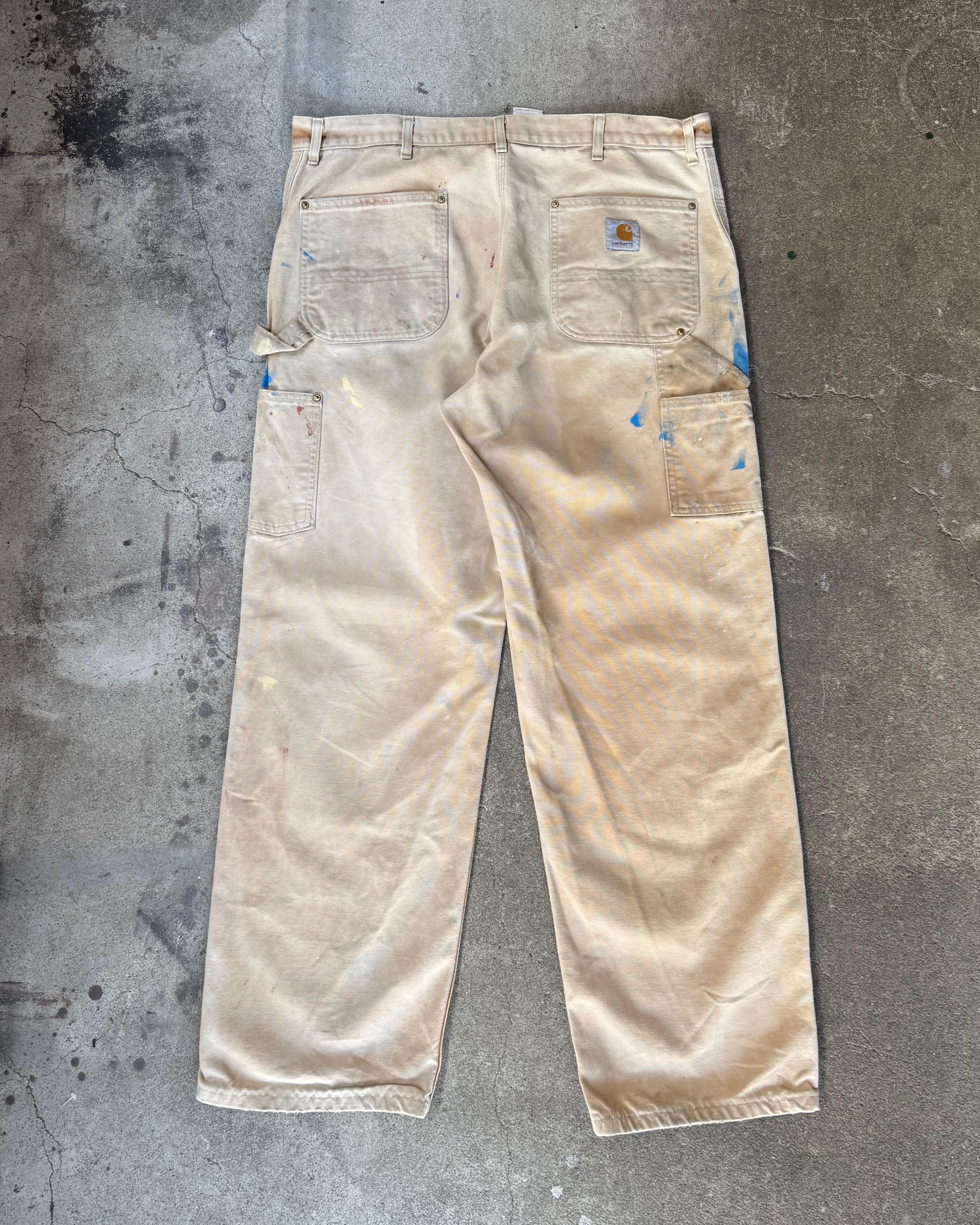 00’s “Carhartt”faded double knee work wear pants