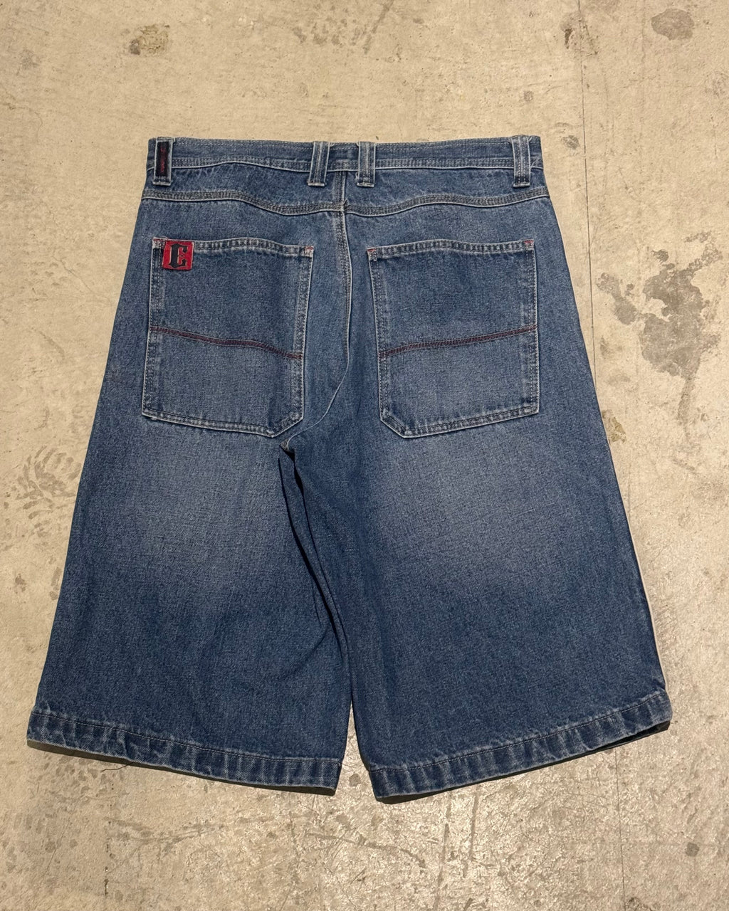 00’s “easy street” short denim pants