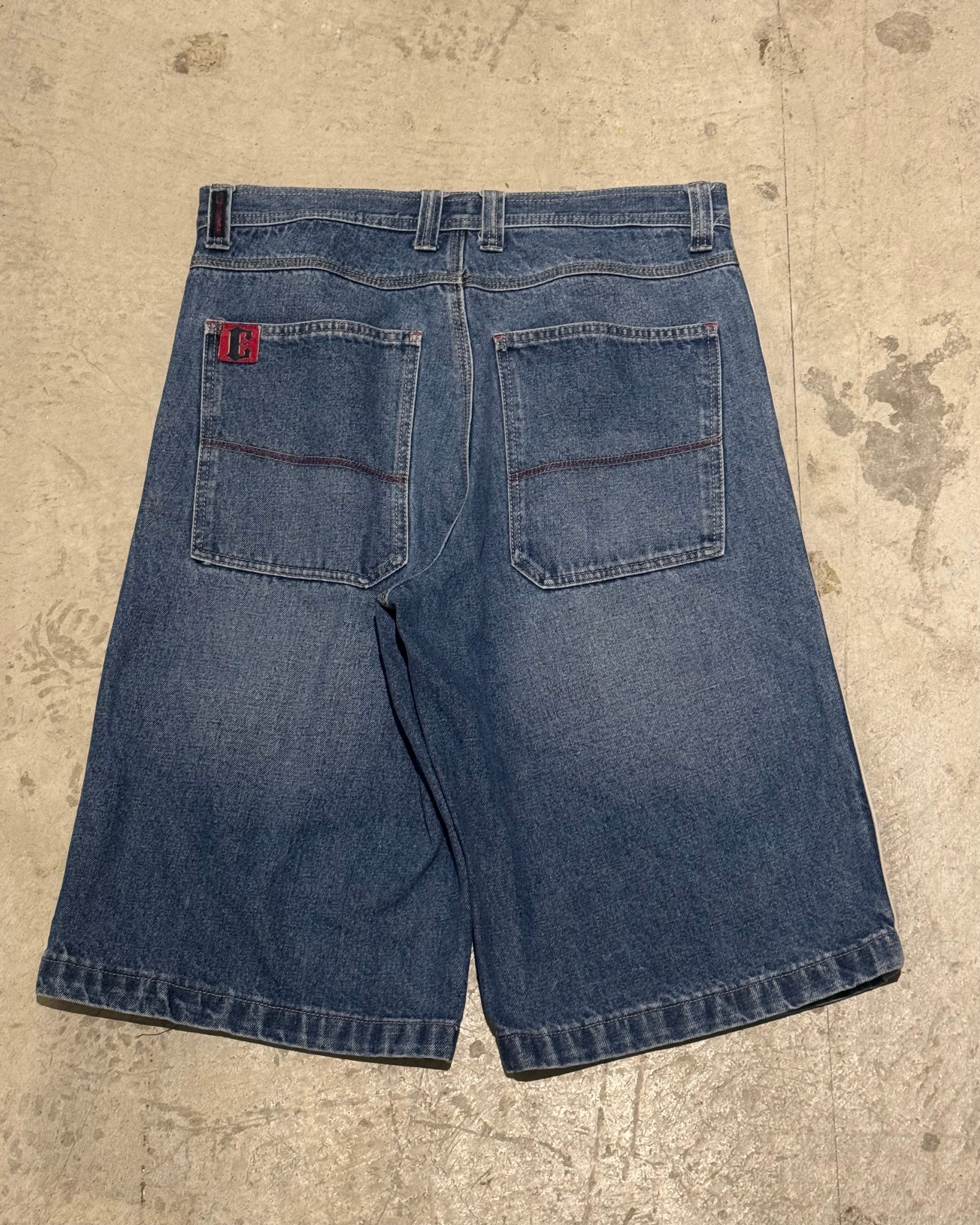00’s “easy street” short denim pants