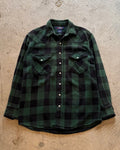 90’s “FIVE BROTHER”
heavyweight flannel shirt LARGE