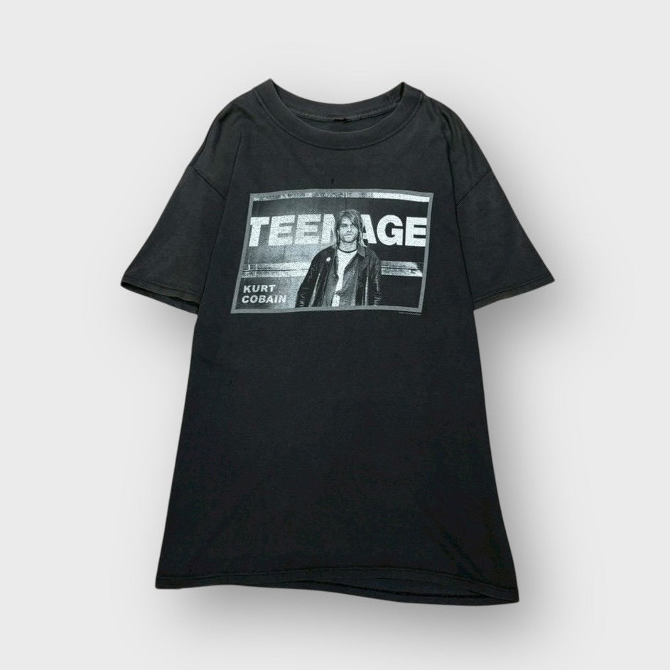 00’s “Kurt Cobain” “TEENAGE” artist t-shirt