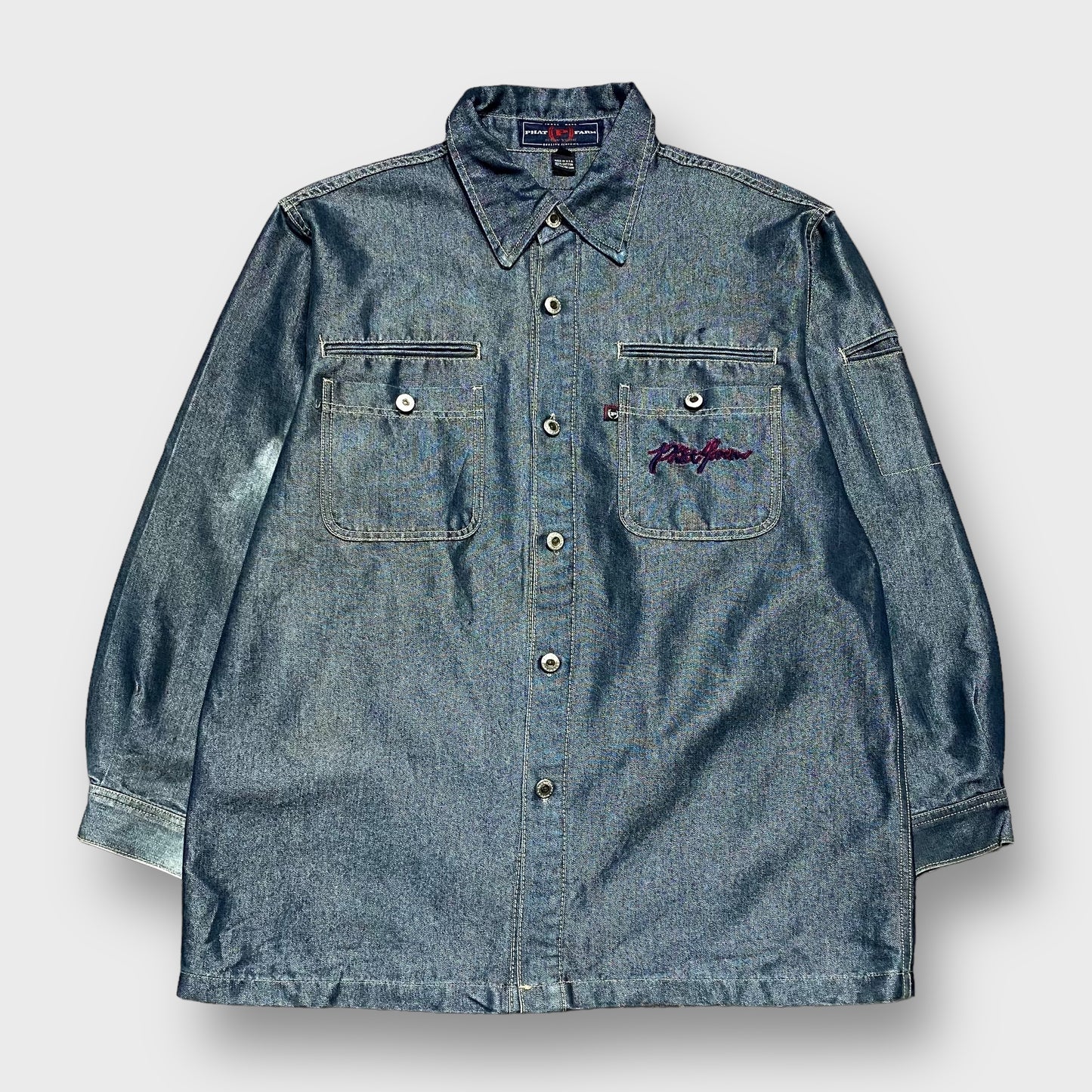 "PHAT FARM" Ruster denim jacket