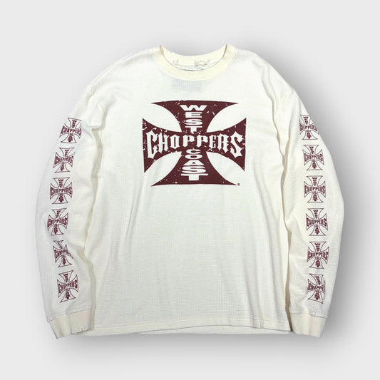 00’s “WEST COAST CHOPPERS” thermal l/s t-shirt