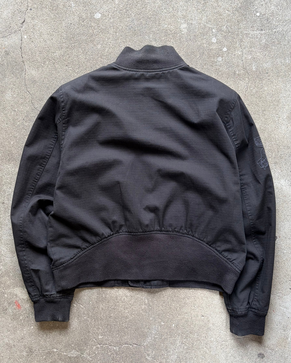 00’s “HARLEY DAVIDSON” zip upcotton jacket large
