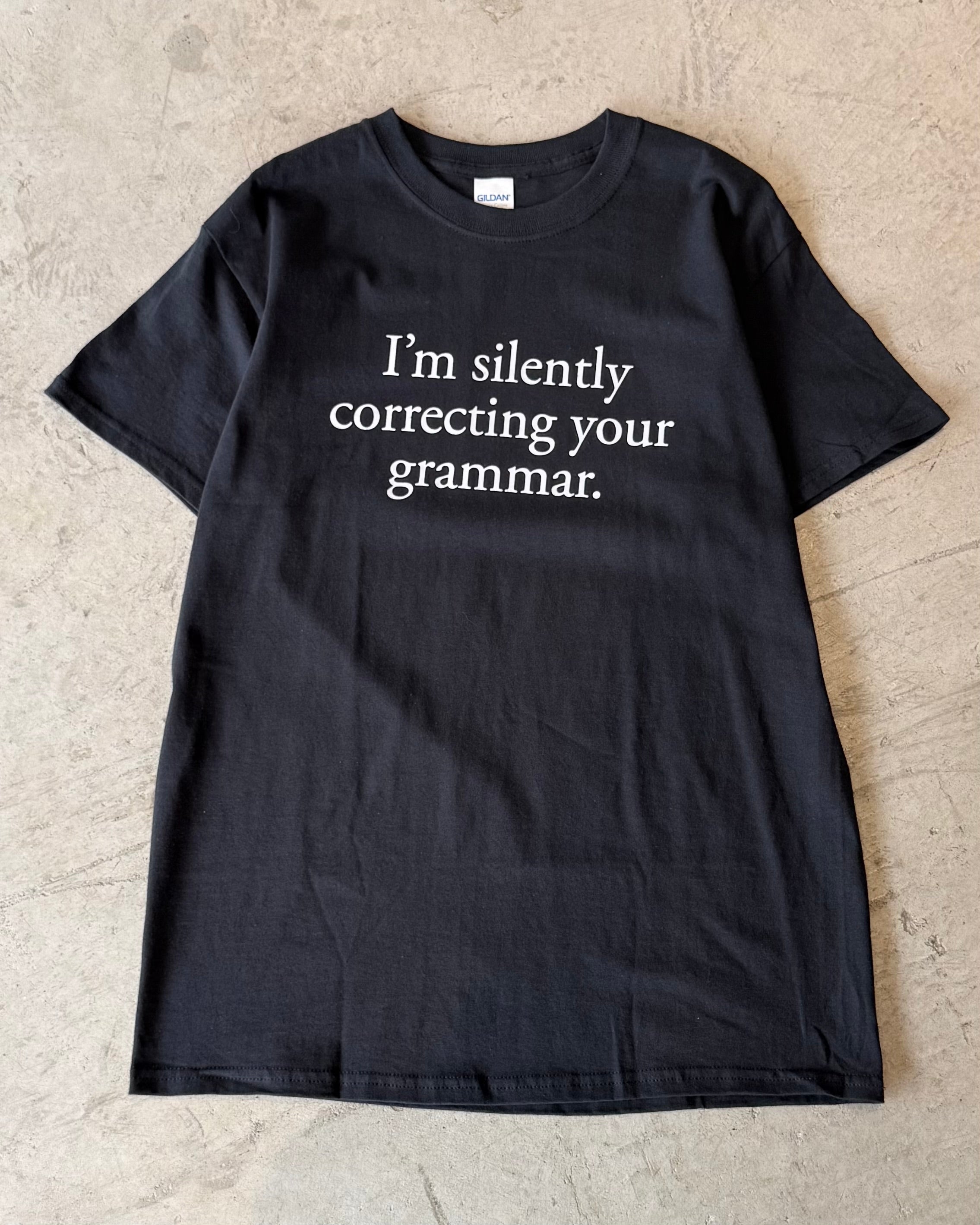 00's
"message" t-shirt midium