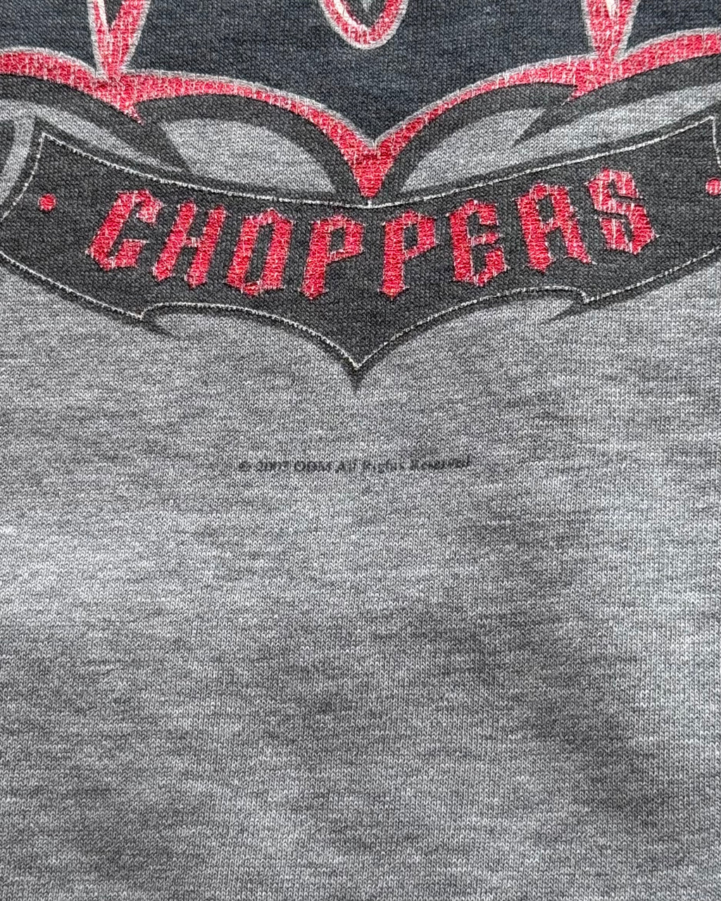 00’s “ORANGE COUNTRY CHOPPERS”
pull-over hoodie