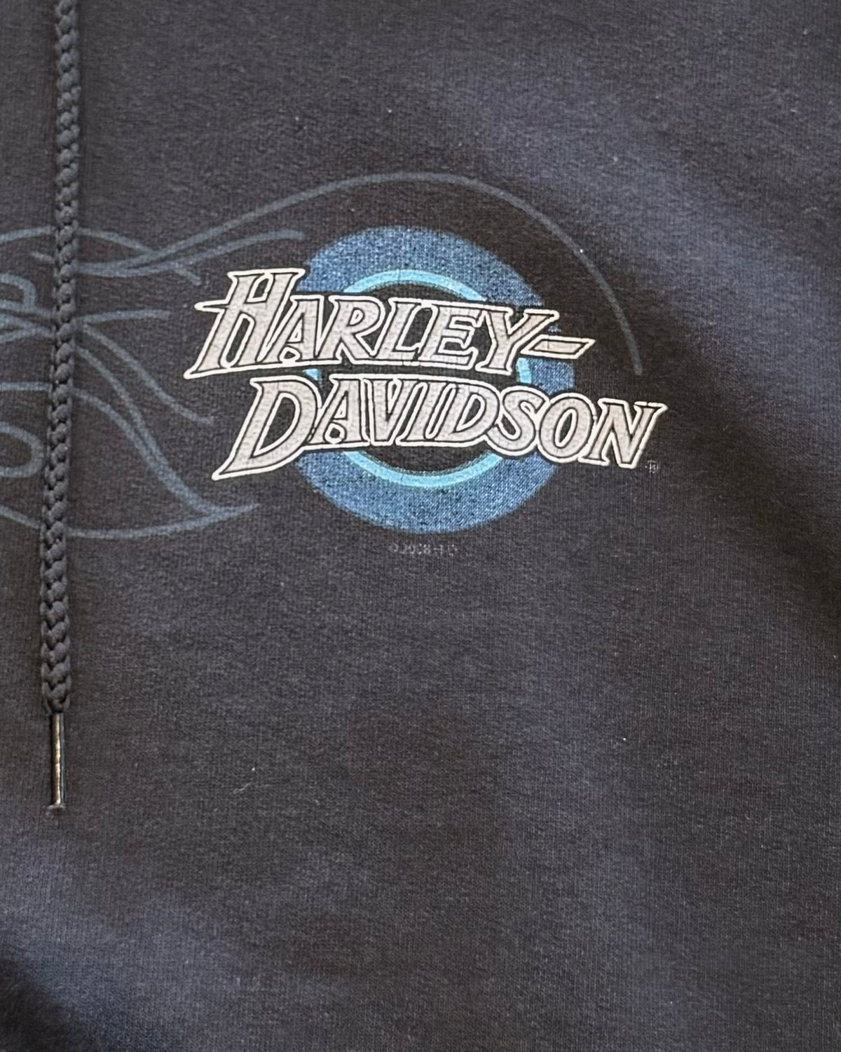 00’s “HARLEY DAVIDSON”
zip up hoodie 2x-large