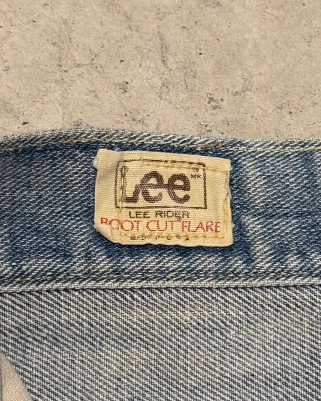 80’s “Lee” boot cut flare denim pants