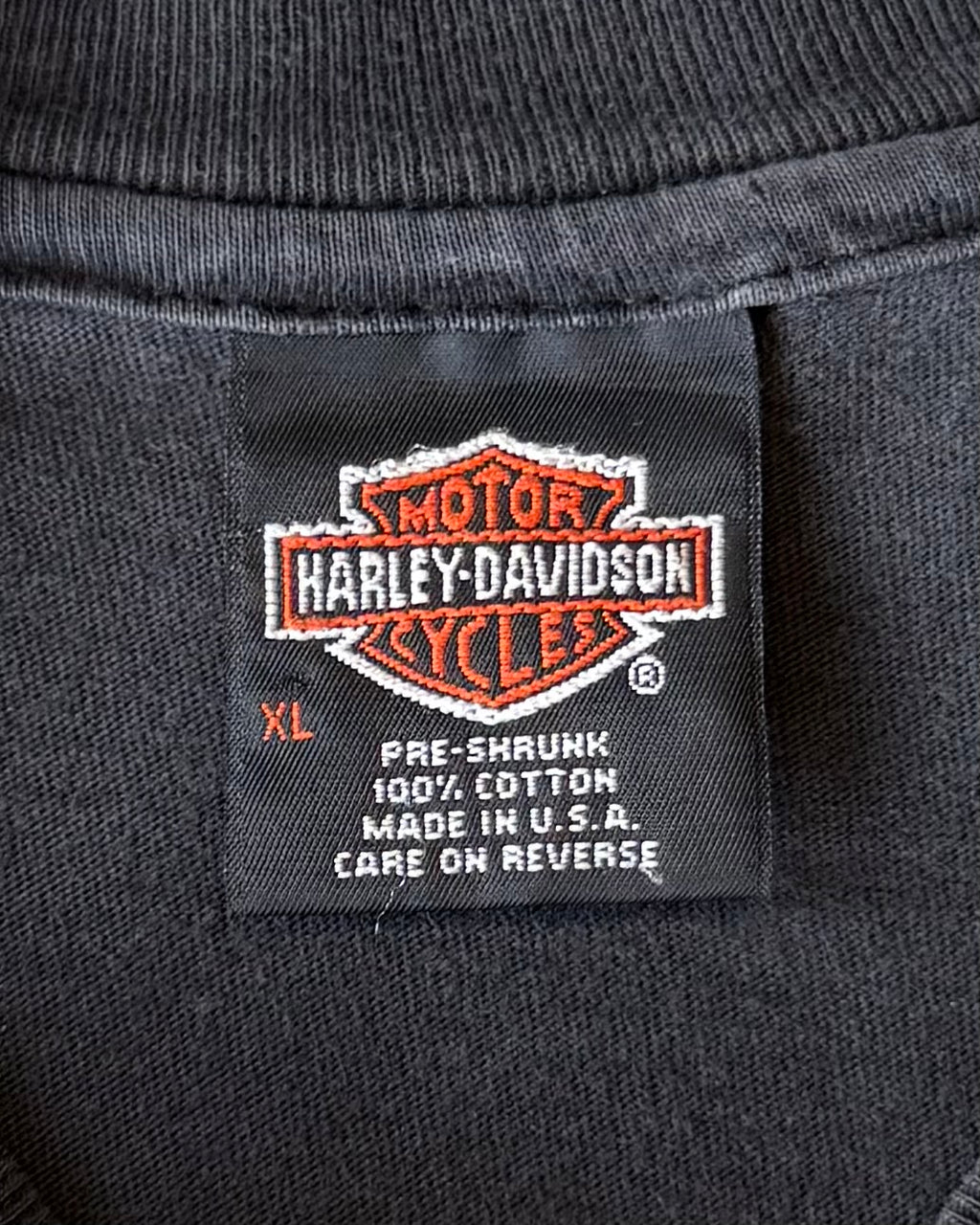 90’s “HARLEY DAVIDSON”  t-shirt X-LARGE
