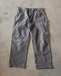 00's "Carhartt"faded double knee work wear pants 34×32