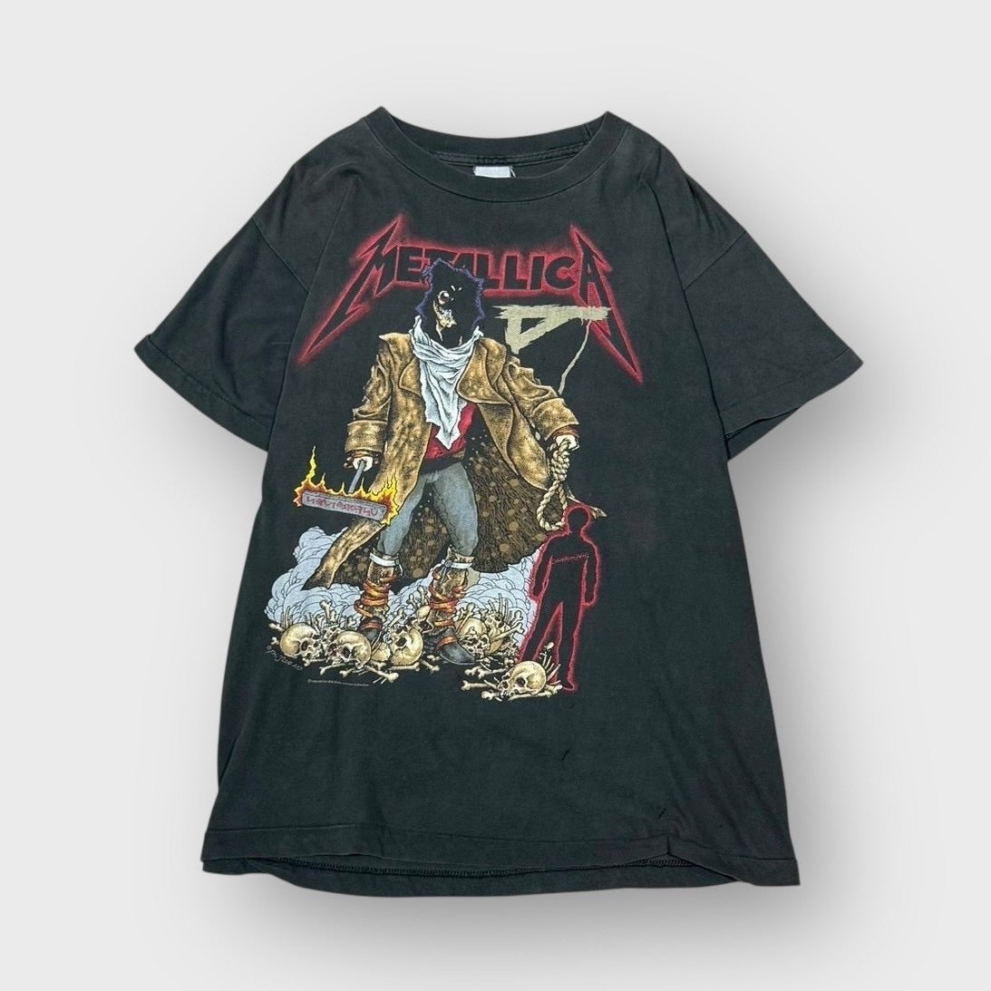90’s “METALLICA”
“The Unforgiven” Pushead t-shirt