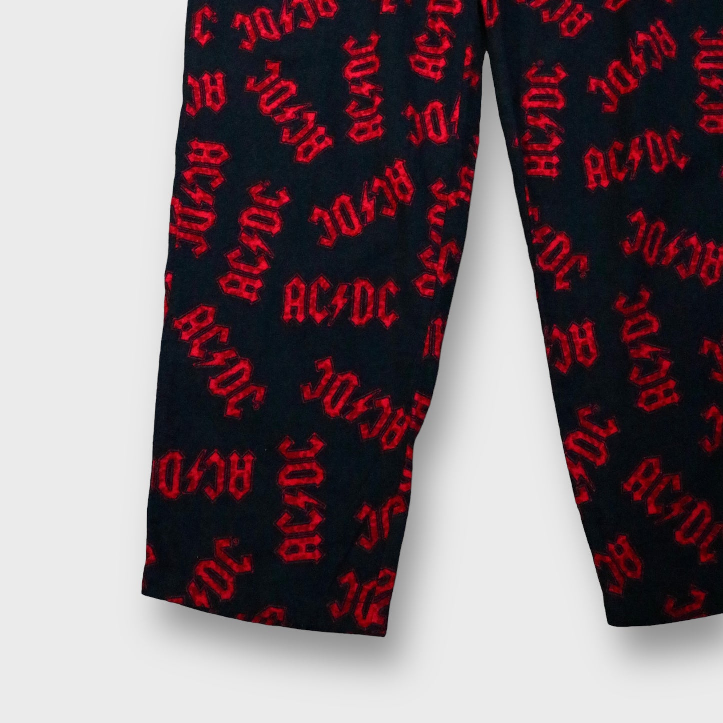 "AC/DC" Pattern pajama patnts