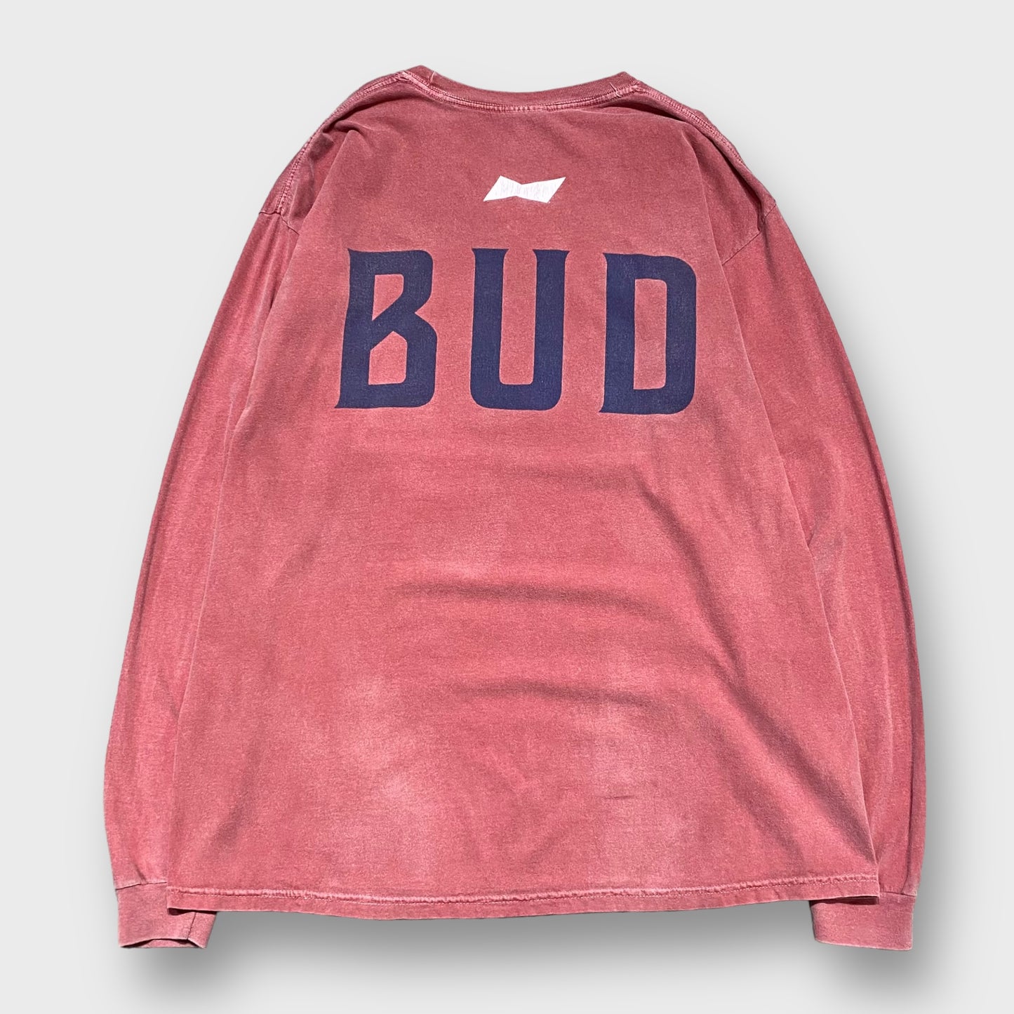 00's "comfort colors" Budweiser company l/s t-shirt