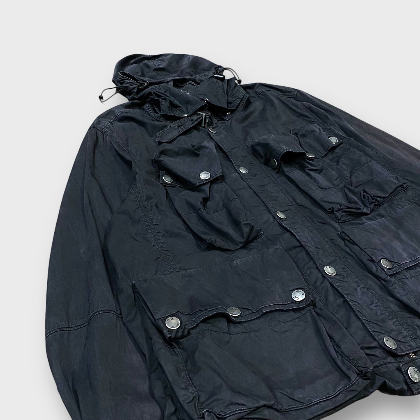 00's "C.P Company" multi pocket nylon jacket