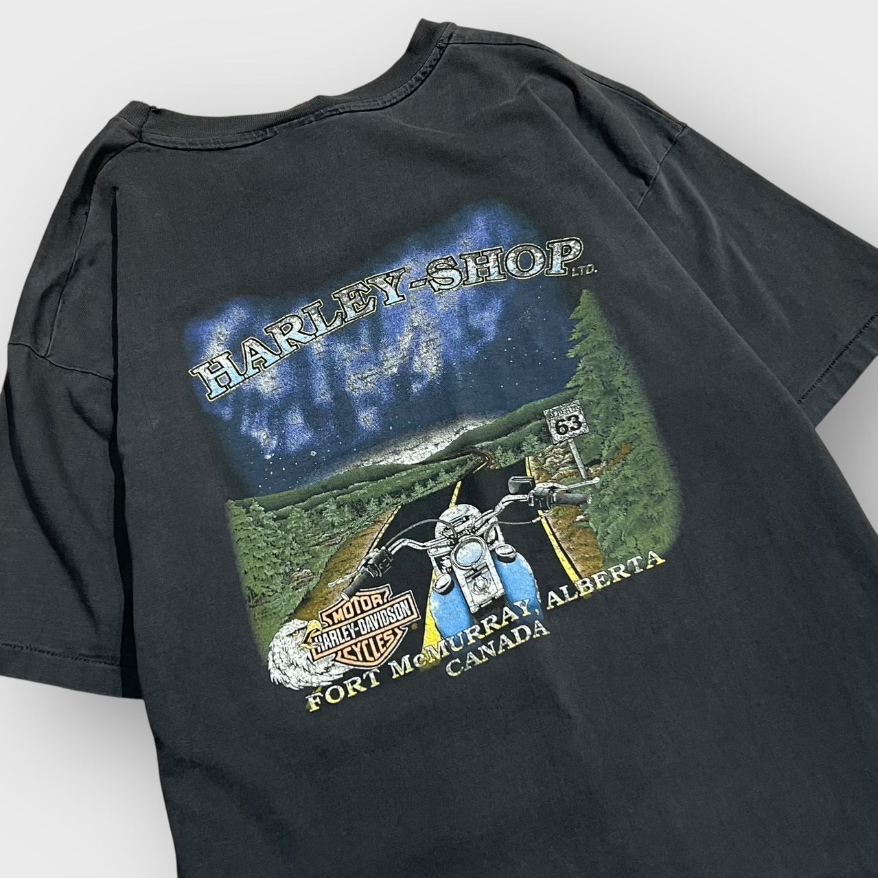 90's “HARLEY-DAVIDSON” print t-shirt – XXNT