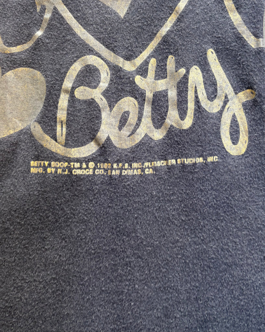 90’s “BETTY BOOP” character t-shirt large