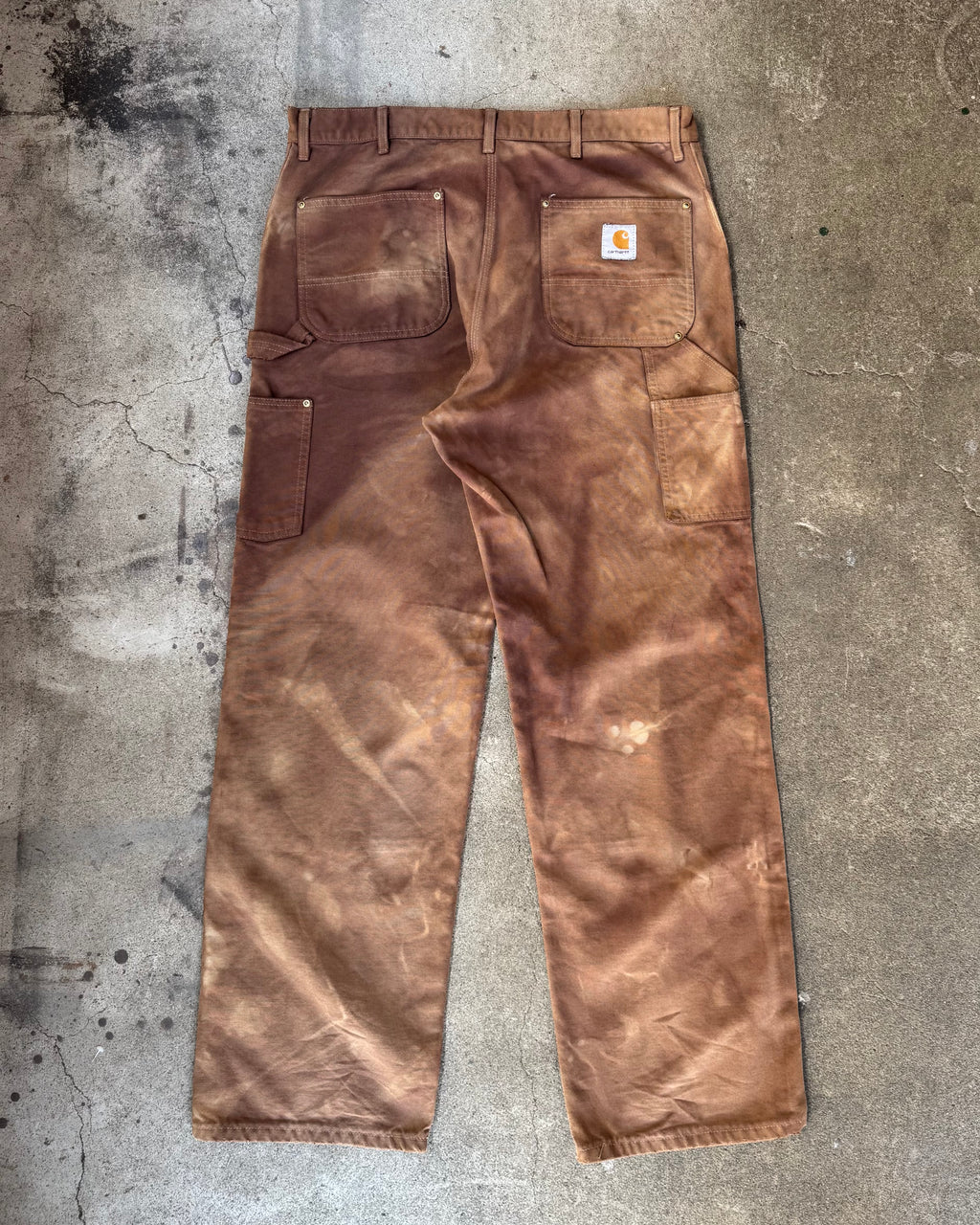 00’s “Carhartt”faded double knee work wear pants