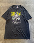 00’s “NIRVANA” band t-shirt LARGE