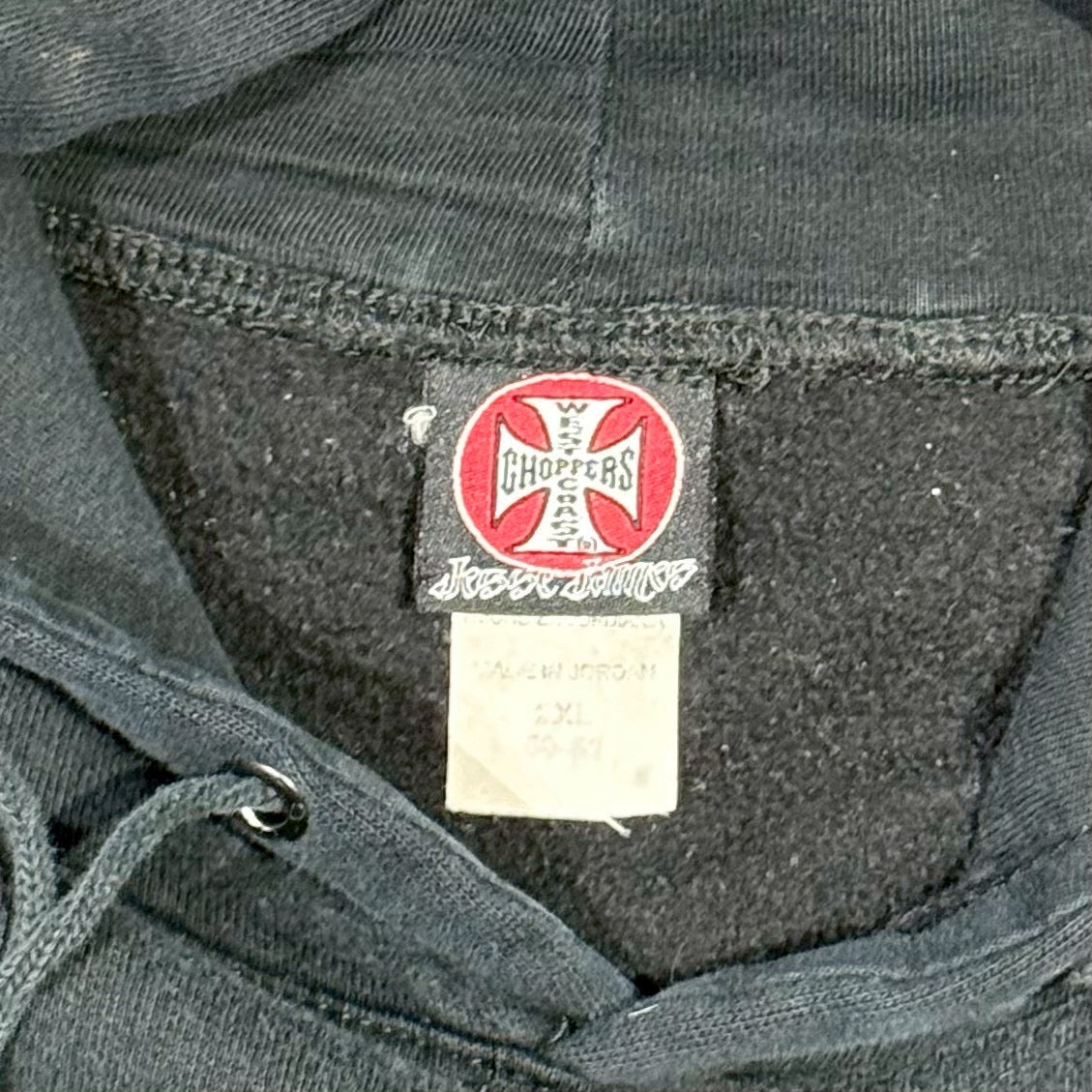 90’s-00’s “WEST COAST CHOPPERS”
pull-over hoodie