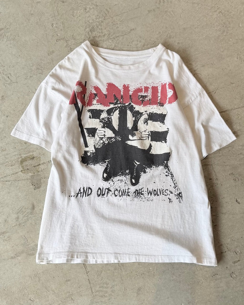 00's "RANCID"
band t-shirt