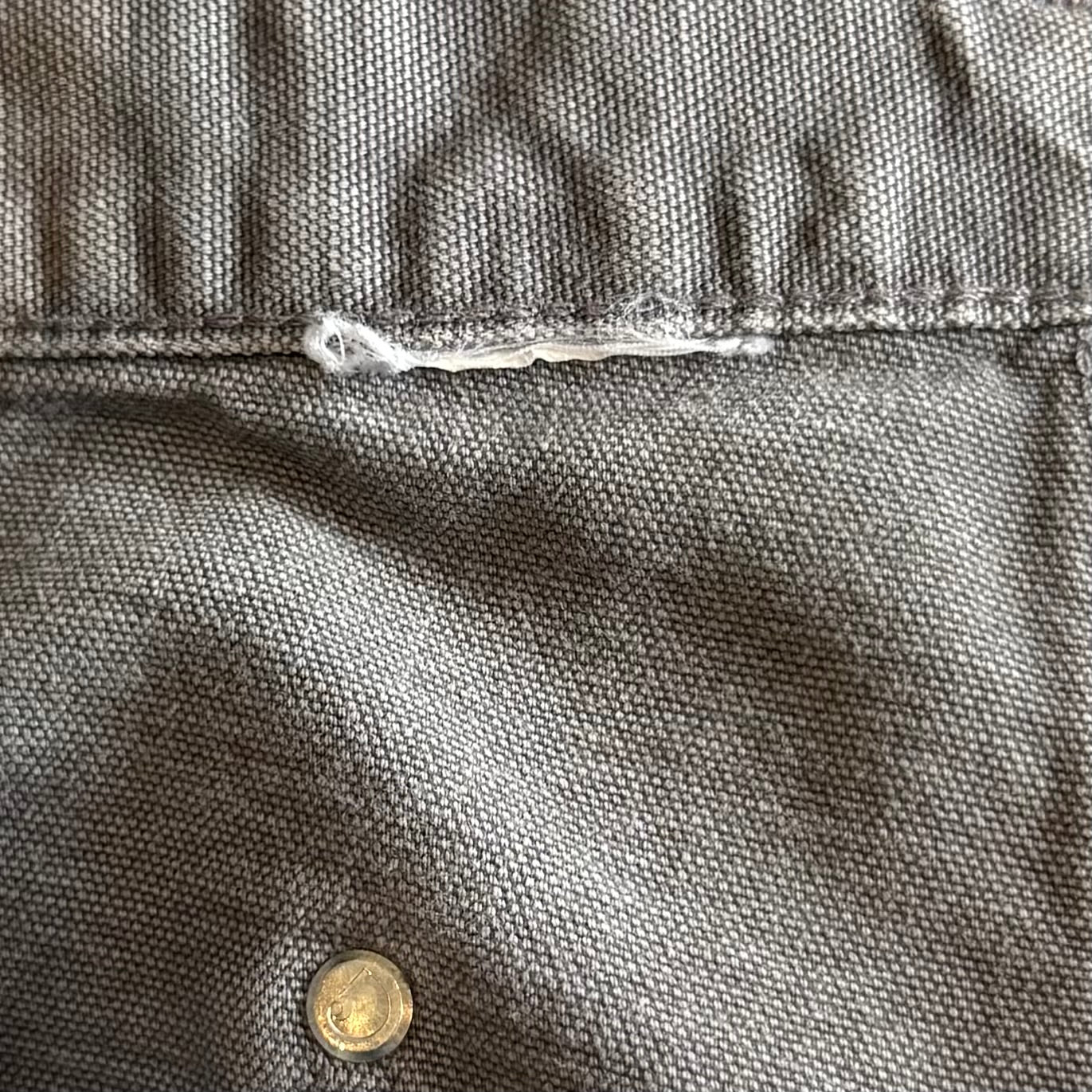 00's "Carhartt"faded double knee work wear pants 34×32