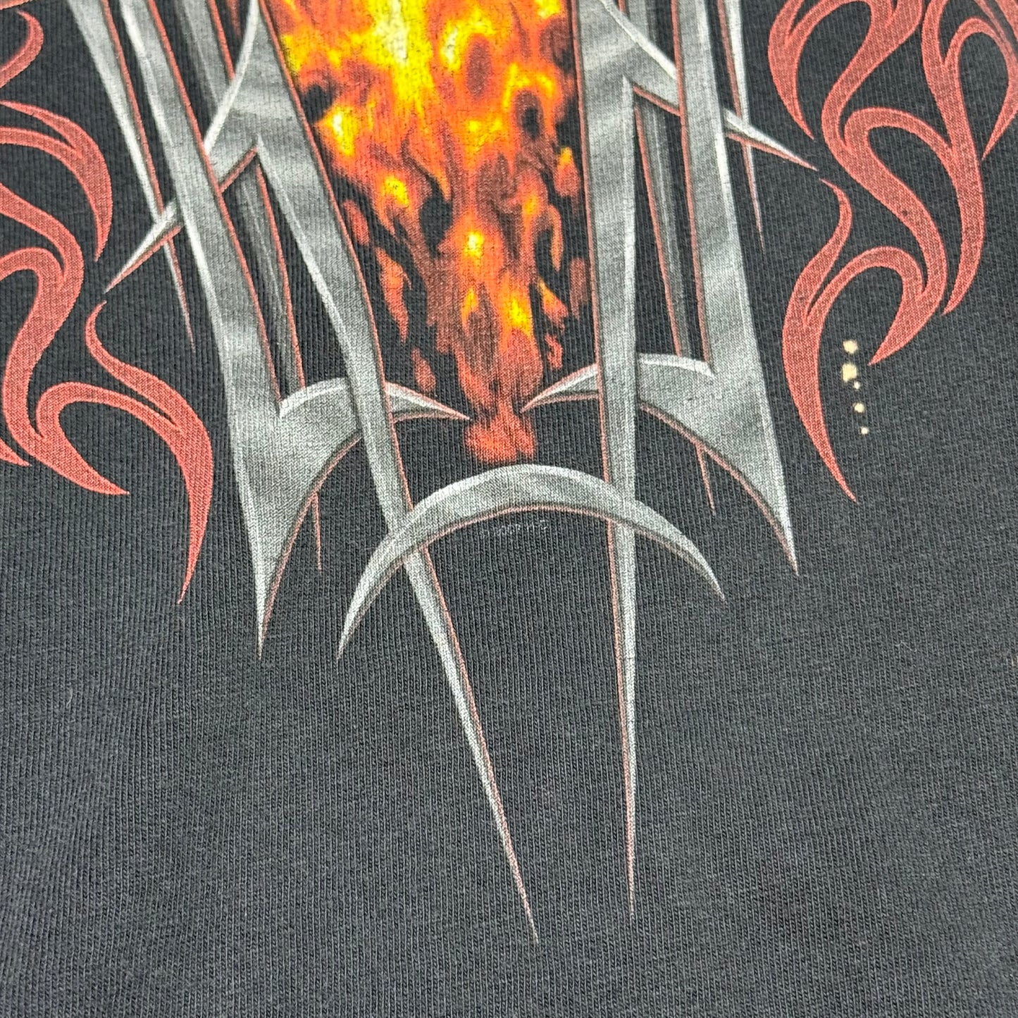 00’s “HARLEY DAVIDSON” flame pattern l/s t-shirt
