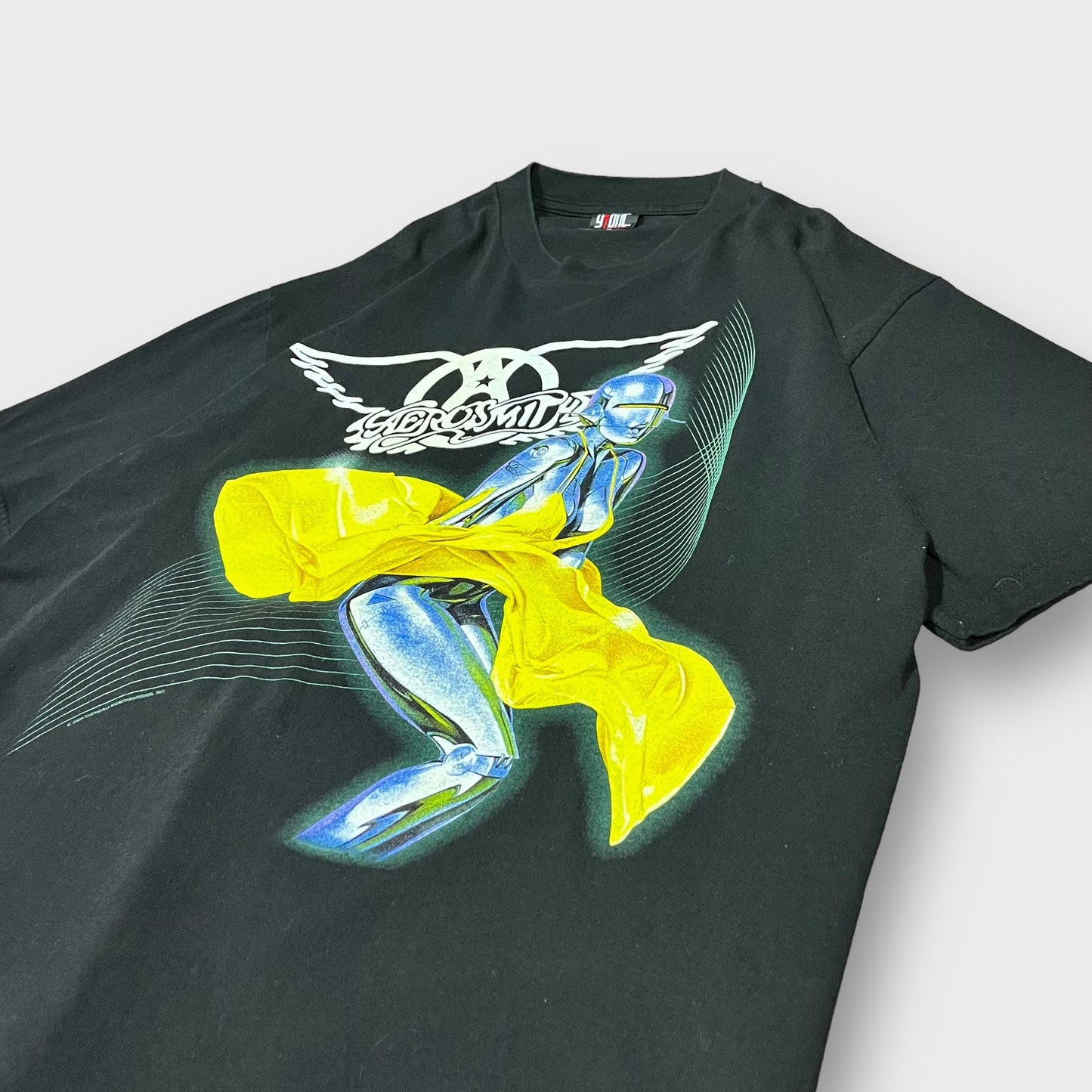 2003 AEROSMITH
“Sorayama Hajime”
Jusp Push Play Tour t-shirt