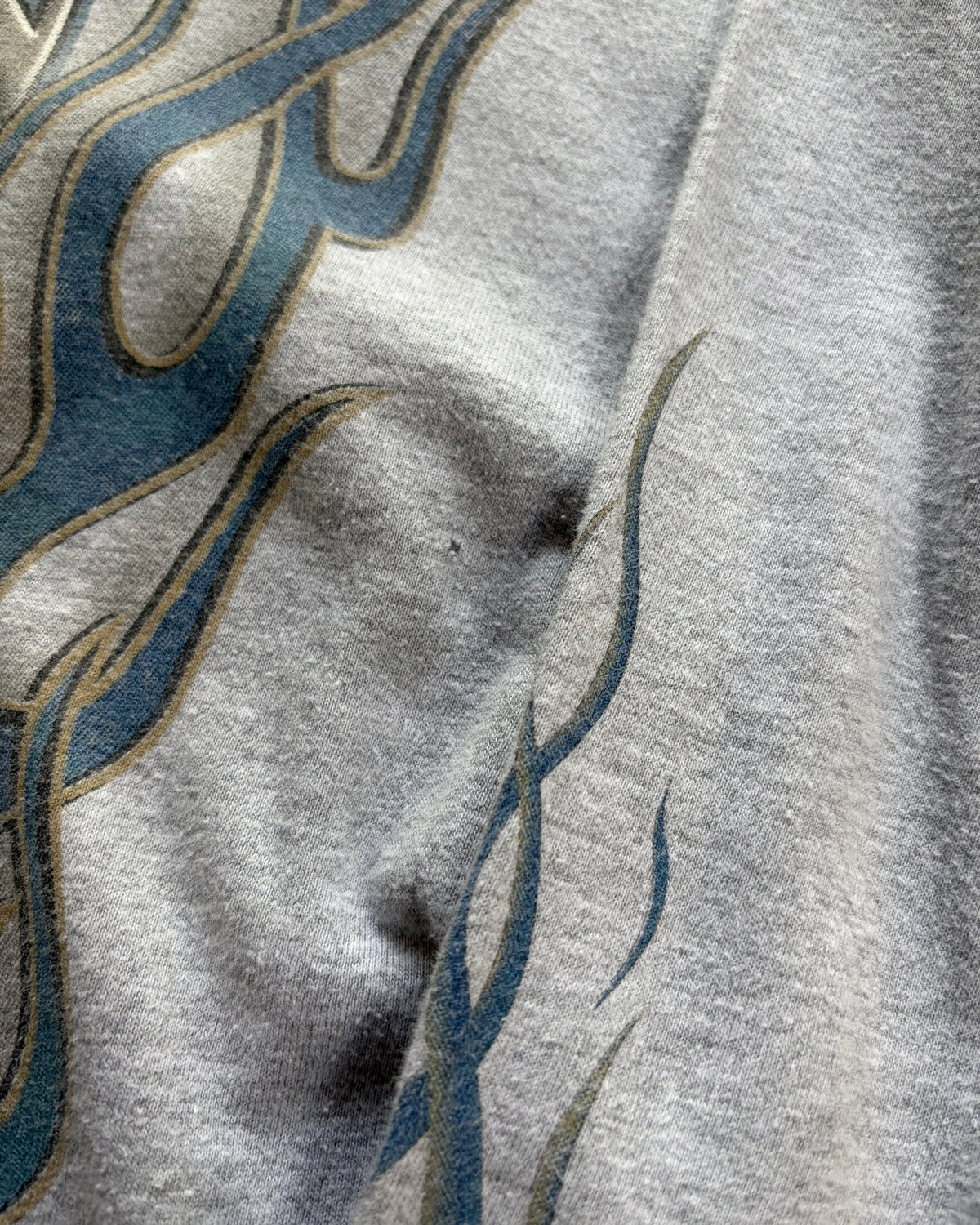90’s “HARLEY DAVIDSON” flame pattern l/s t-shirt large