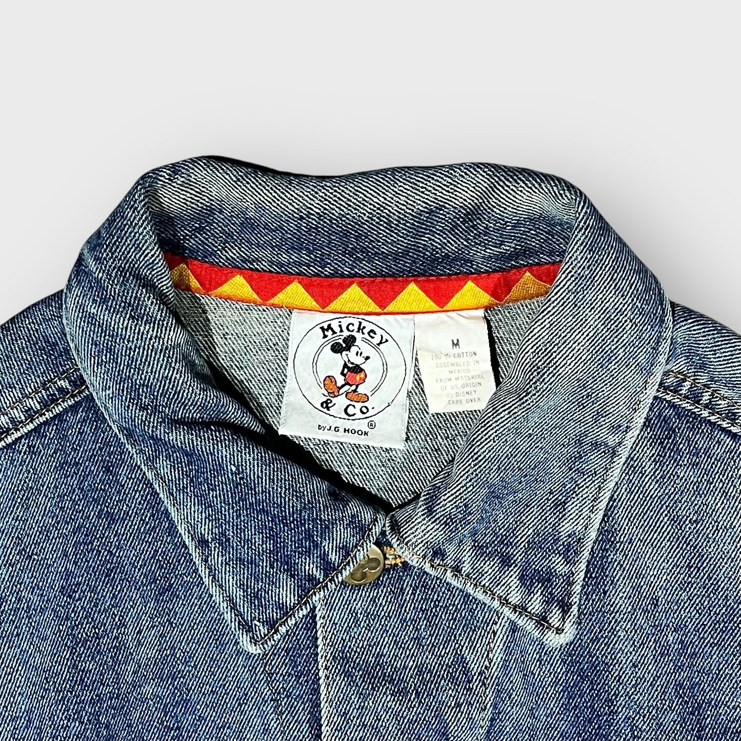 90’s Disney
back design denim jacket