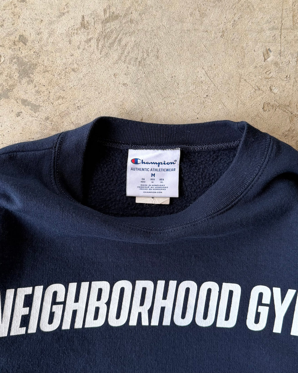 00’s “Champion” crew neck sweat MEDIUM