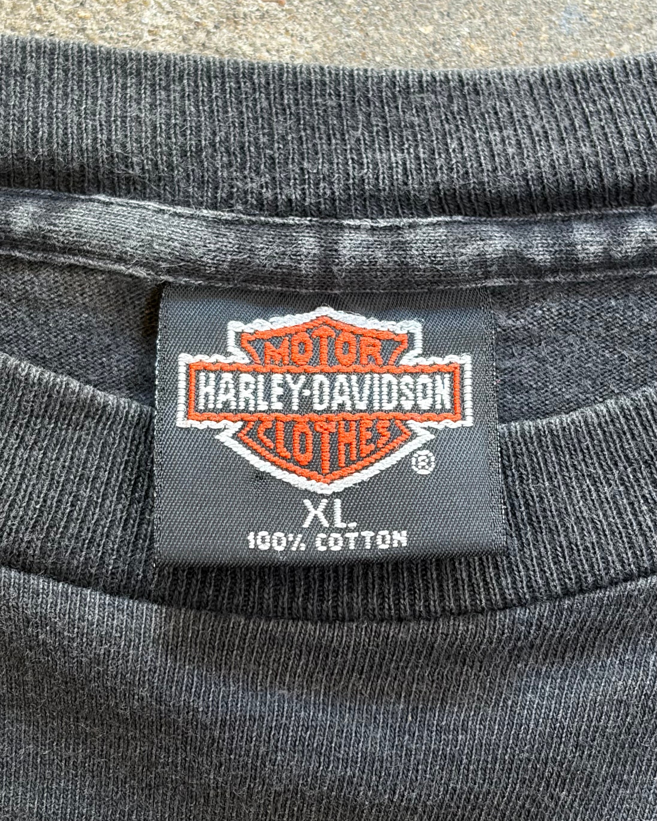 00’s “HARLEY DAVIDSON” t-shirt X-large