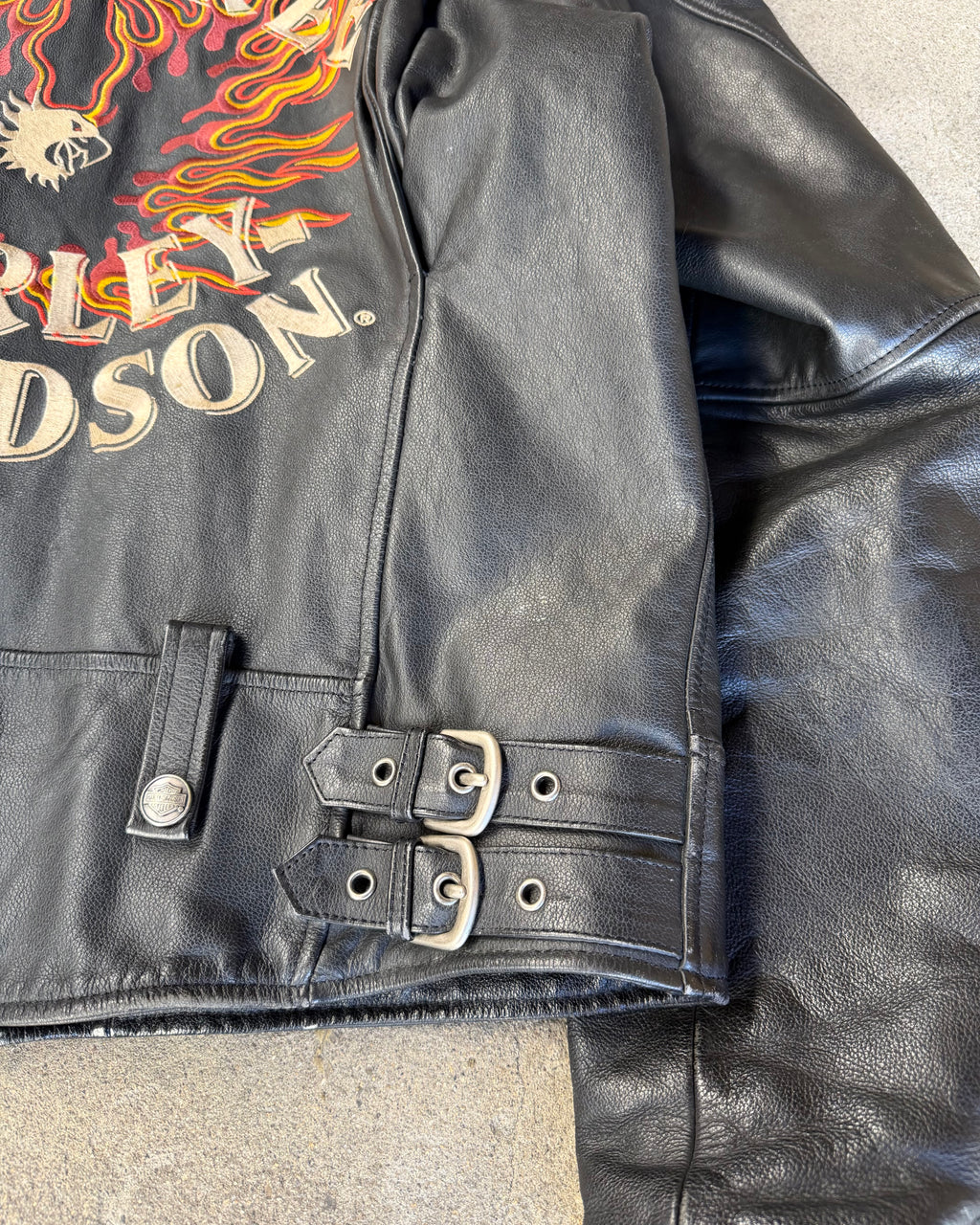 90’s “HARLEY DAVIDSON” leather jacket