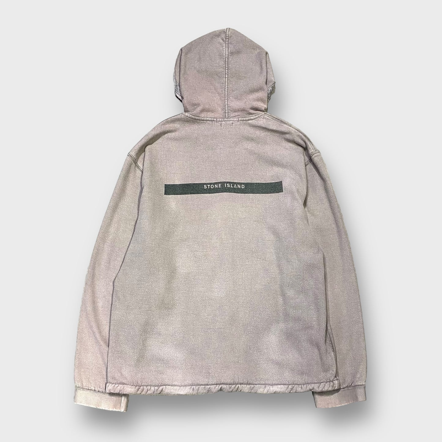 2000's S/S "STONE ISLAND" Hooded full open hoodie
