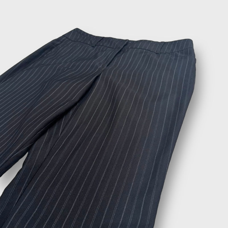 00's "7TH AVENUE" Stripe pattern slacks