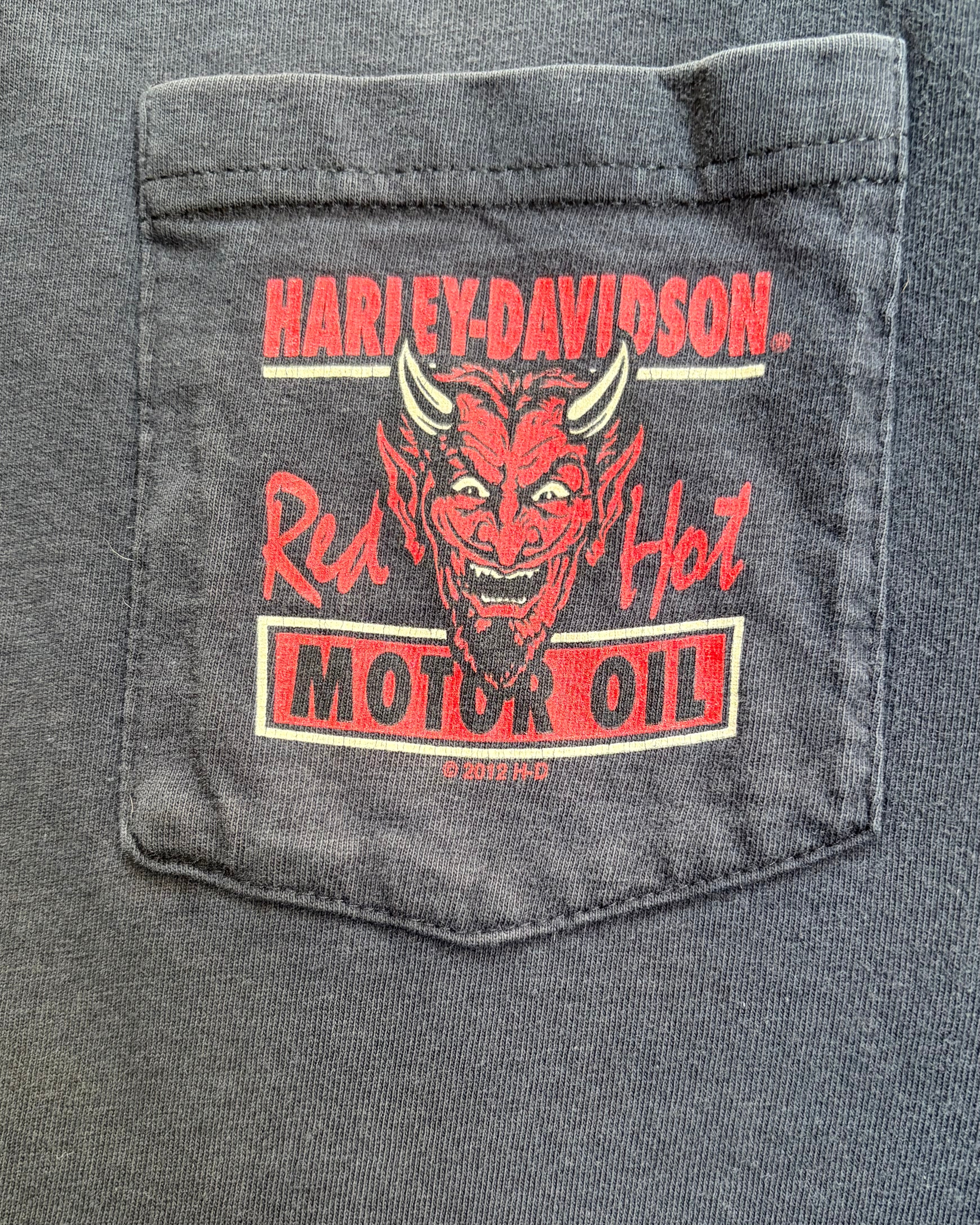 90’s “HARLEY-DAVIDSON” print t-shirt