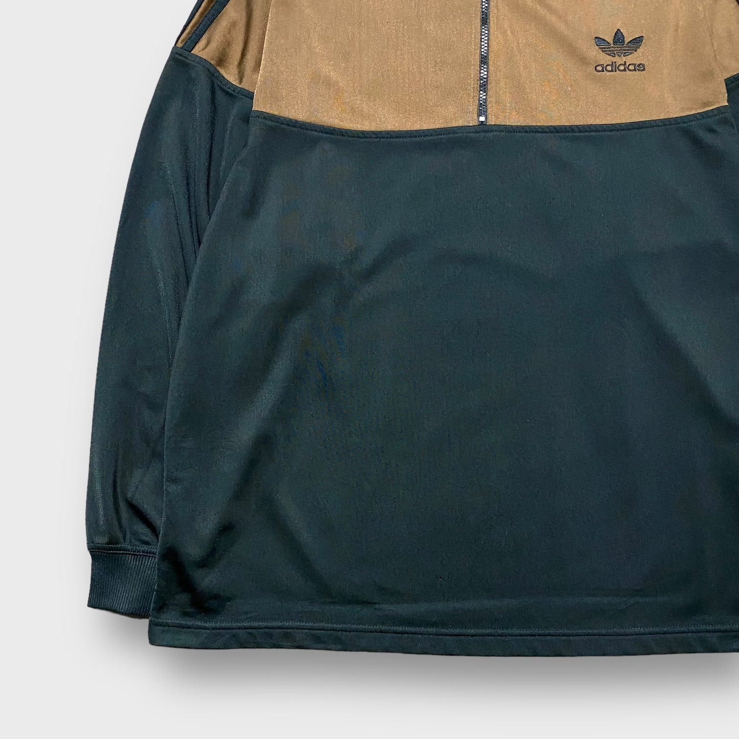 90's "adidas" Half zip pullover