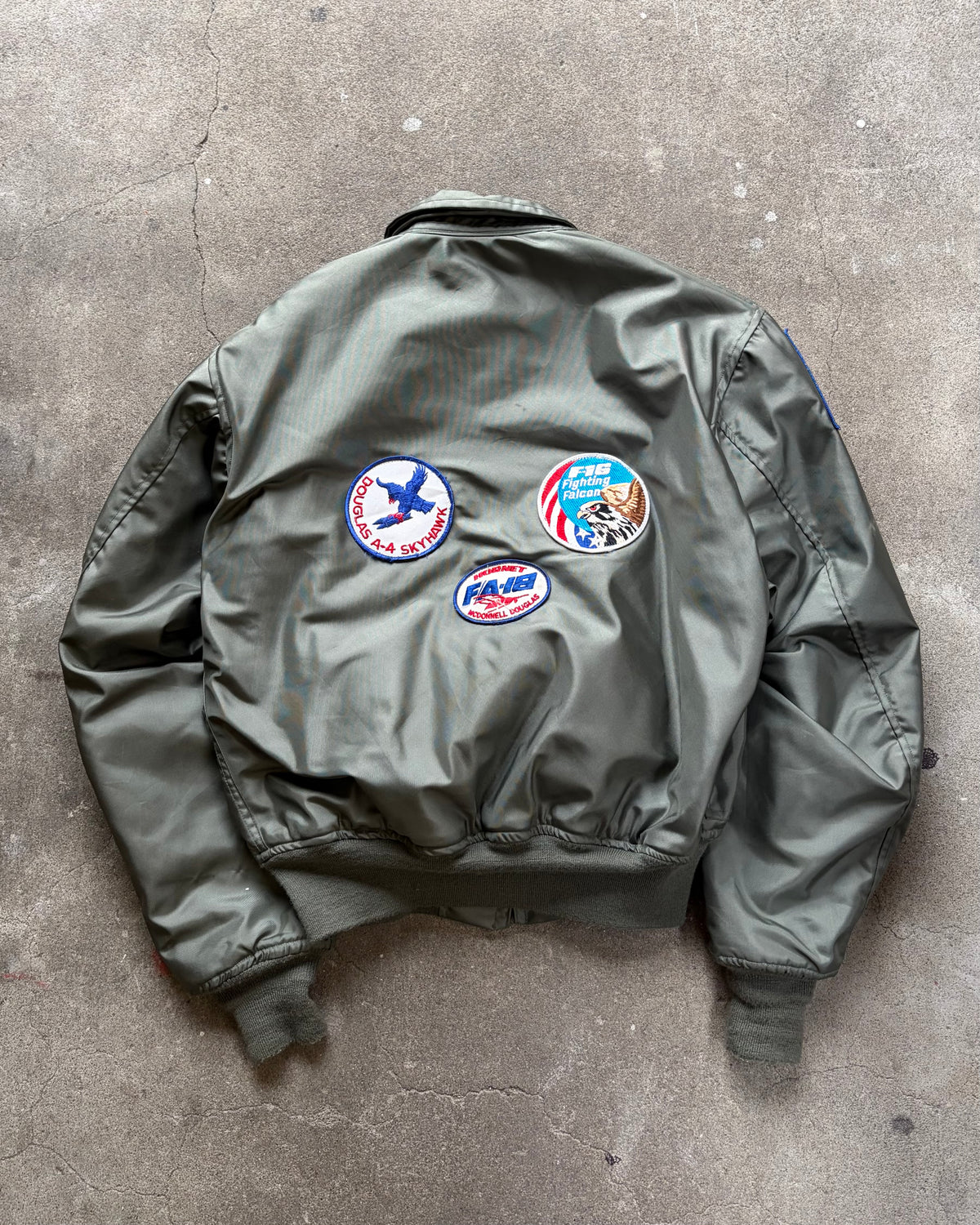 90’a US.military CWU-36P flight jacket large