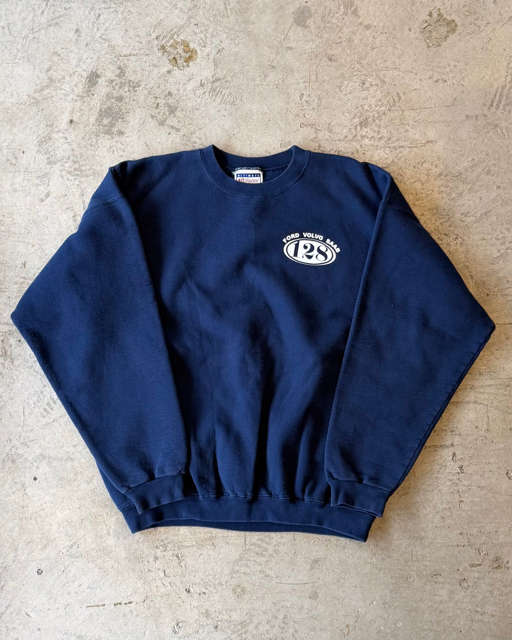 90’s “128 FORD-SAAB-VOLVO” crew neck sweat