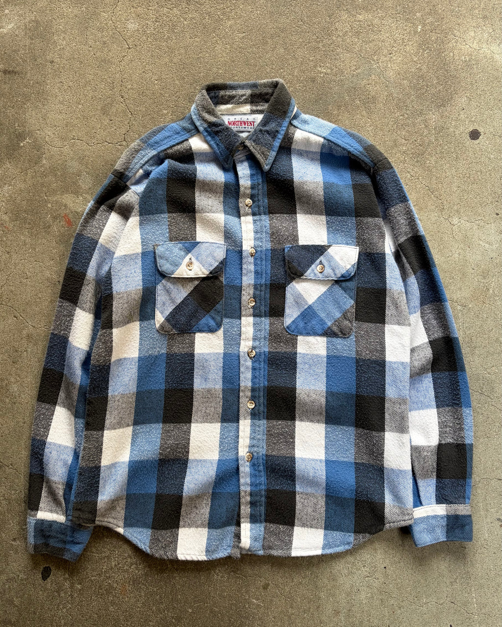 90-00’s “NORTH WEST” flannel shirt
