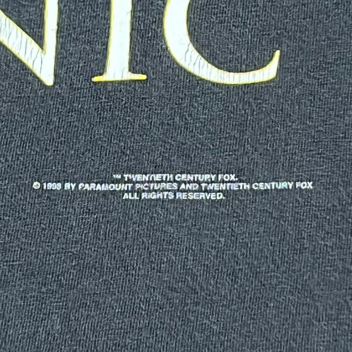 90’s “TITANIC” movie t-shirt