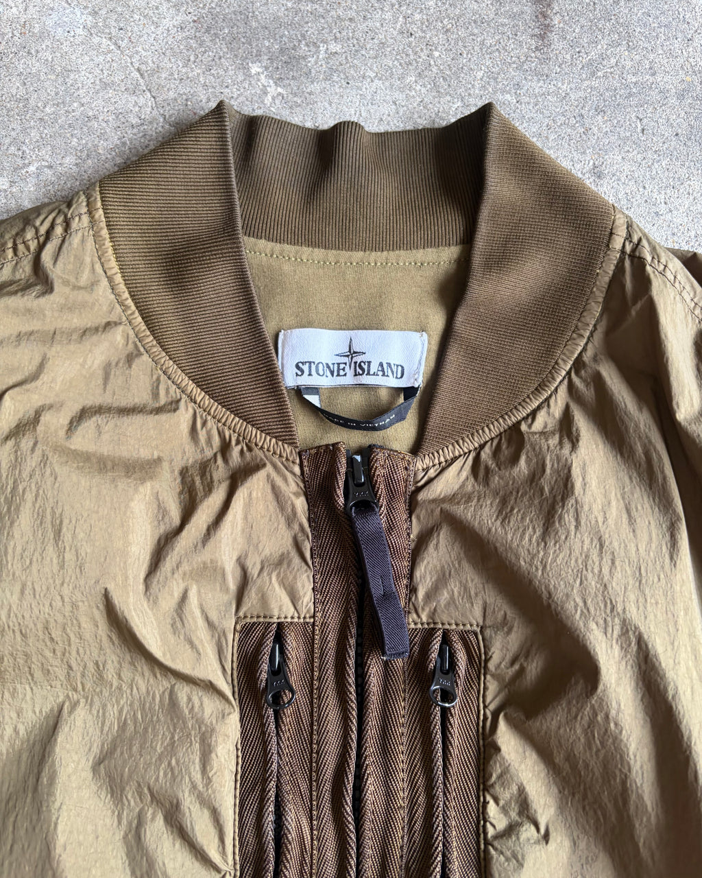 00’s “STONE ISLAND”
MA-1 bomber jacket LARGE